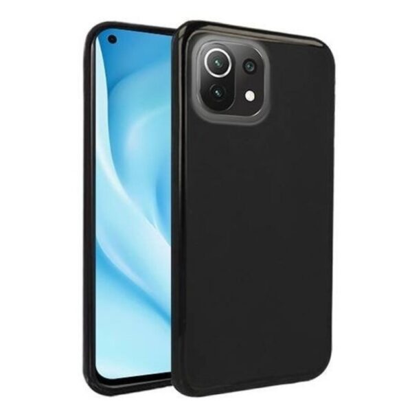 Forcell Xiaomi Mi 11 Lite 4G / Mi 11 Lite 5G Matt Θήκη Σιλικόνης - Black Forcell Xiaomi Mi 11 Lite 4G / Mi 11 Lite 5G Matt Θήκη Σιλικόνης - Black