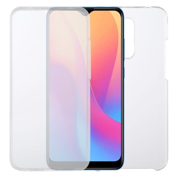 Θήκη Xiaomi Redmi 8 Διάφανη 360 Full Cover PC+TPU Ultra-Thin Double-Sided All-Inclusive Transparent Case