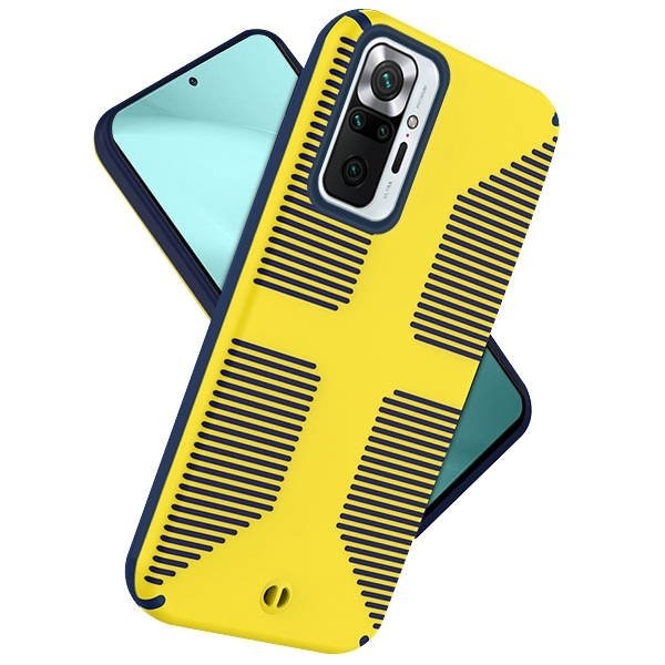 Θήκη Xiaomi Redmi Note 10 Pro NFC Κίτρινη Grip Case Yellow