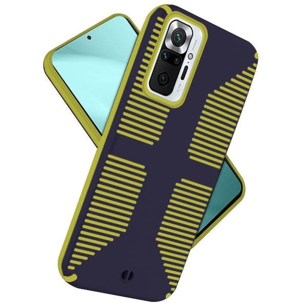 Θήκη Xiaomi Redmi Note 10 Pro NFC Μπλε Grip Case Navy