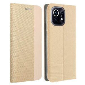 Vennus Xiaomi Mi 11 Sensitive Θήκη Βιβλίο - Gold