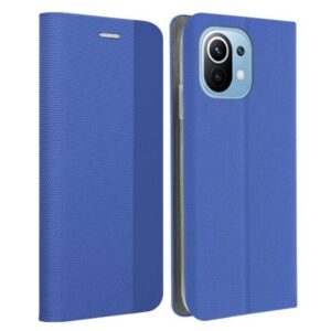Vennus Xiaomi Mi 11 Lite 4G / Mi 11 Lite 5G Sensitive Θήκη Βιβλίο - Blue