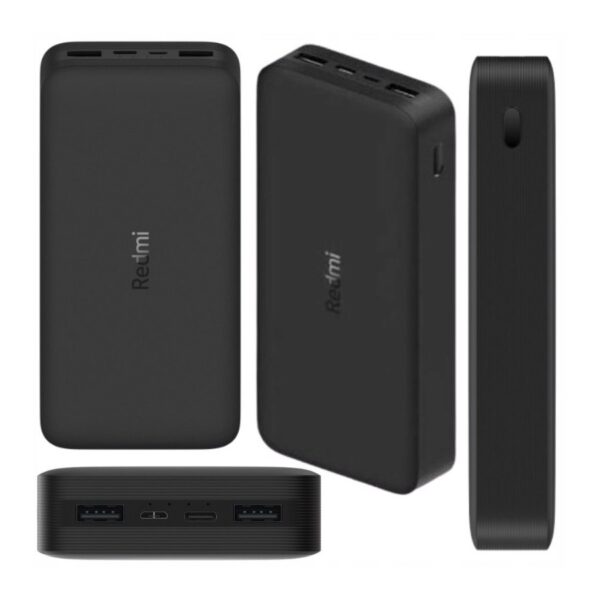 Xiaomi Power Bank Redmi 18W Fast Charge 20000mAh Μαύρο