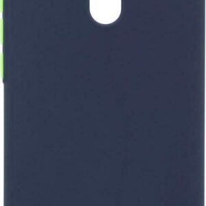 Θήκη Xiaomi Redmi 9 Σιλικόνης Σκούρο Μπλε Solid Silicone Case Navy