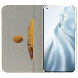 Θήκη Xiaomi Mi 11 Βιβλίο Χρυσό Vennus Sensitive Book Case Gold
