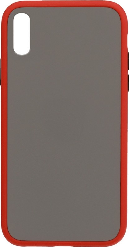 Θήκη Xiaomi Redmi 9A / 9AT Κόκκινη Vennus Color Button Bumper Cover Red