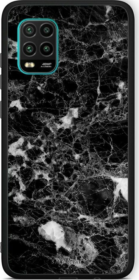Θήκη Xiaomi Mi 10 Lite 5G Σιλικόνης Μάρμαρο Wozinsky Marble TPU Silicone Case Black