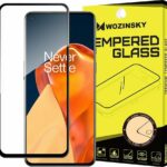 OnePlus 9 Προστατευτικό Τζαμάκι Μαύρο Wozinsky Full Glue Full Screen Tempered Glass Black