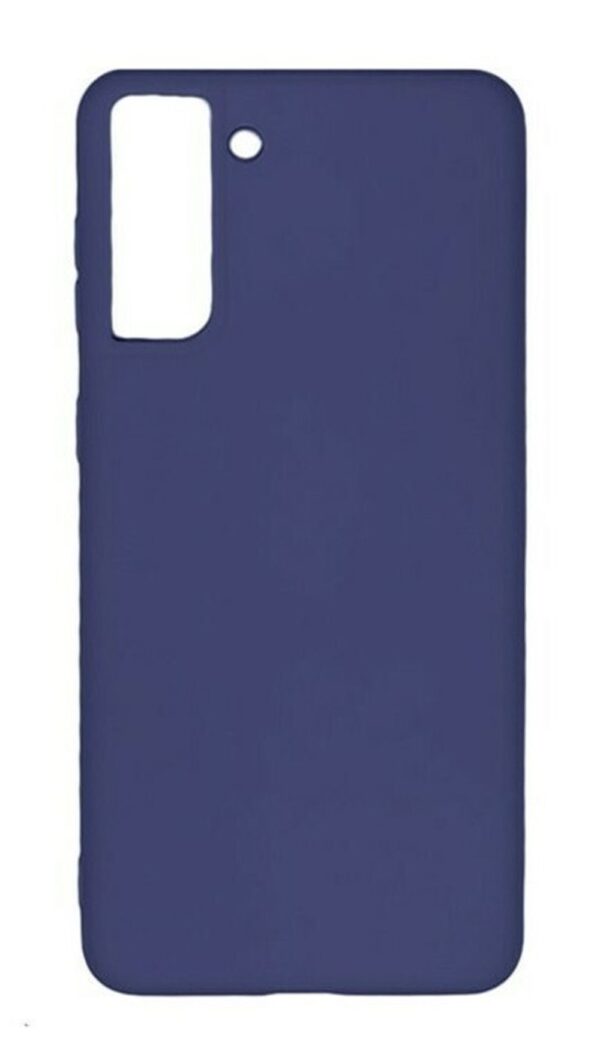 Forcell Samsung Galaxy S21 5G Soft Flexible Rubber Θήκη Σιλικόνης - Blue