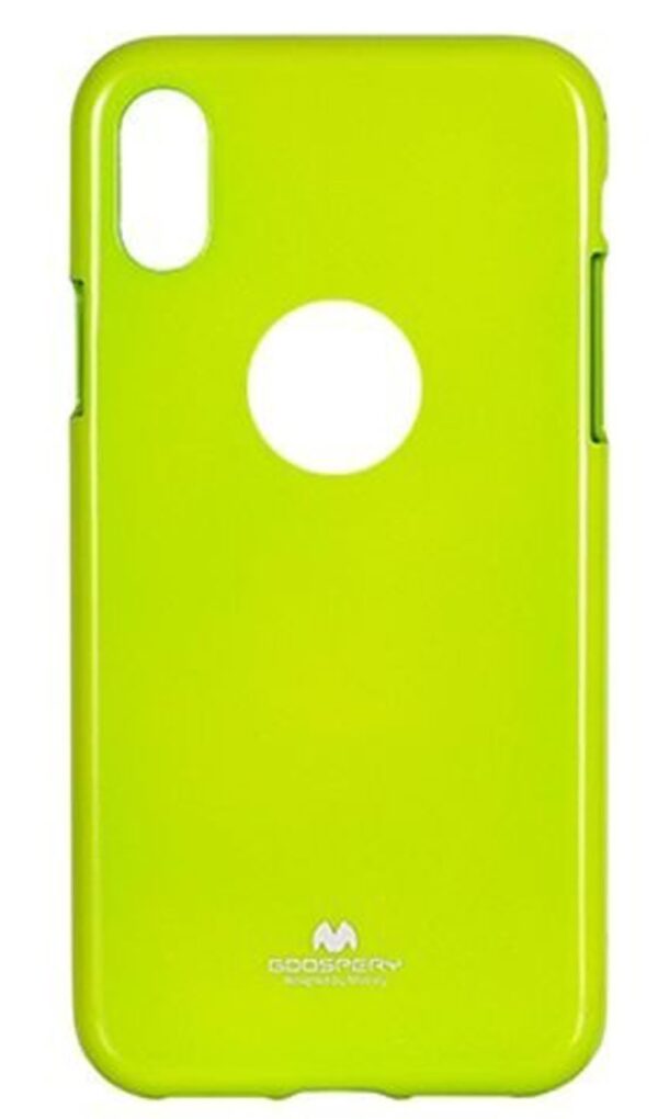 Goospery iPhone XS Max Jelly Θήκη Σιλικόνης - Lime