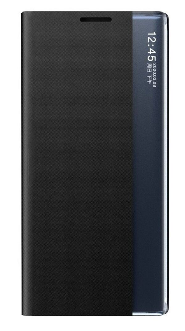 Tel1 Samsung Galaxy A72 4G / A72 5G New Sleep with Kickstand Function Θήκη Βιβλίο - Black