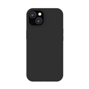 Forcell iPhone 13 mini Slim Fit Liquid Θήκη Σιλικόνης - Black