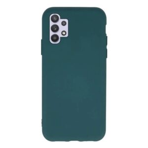 Forcell Samsung Galaxy A32 4G Matte Θήκη Σιλικόνης - Forest Green