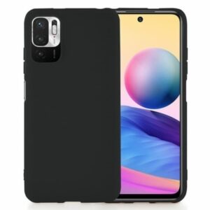 Forcell Xiaomi Redmi Note 10 5G / Poco M3 Pro 5G Matt Θήκη Σιλικόνης - Black