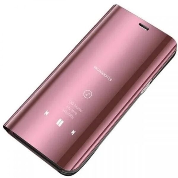 Tel1 Xiaomi Poco F3 / Mi 11i Clear View Θήκη Βιβλίο - Rose Gold Tel1 Xiaomi Poco F3 / Mi 11i Clear View Θήκη Βιβλίο - Rose Gold