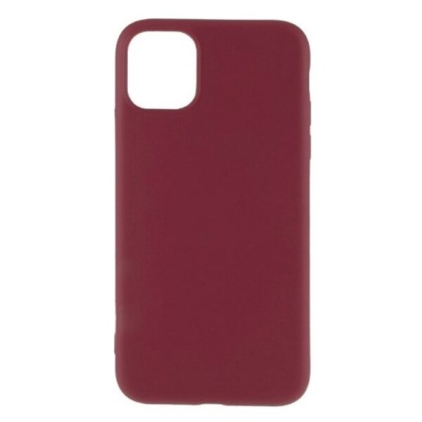 Forcell iPhone 12 Pro Max Liquid Θήκη Σιλικόνης - Bordeaux