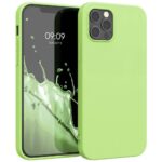 Forcell iPhone 12 Pro Max Liquid Θήκη Σιλικόνης - Green