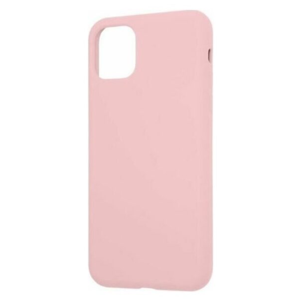 Forcell iPhone 11 Pro Max Matt Θήκη Σιλικόνης - Powder Pink