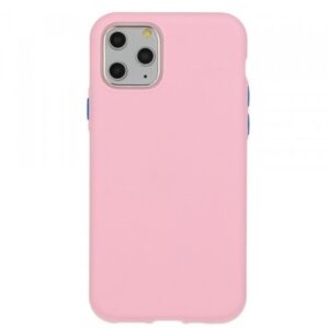 Forcell iPhone 11 Pro Solid Θήκη Σιλικόνης - Light Pink