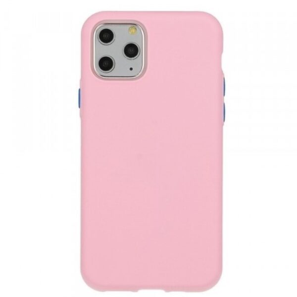 Forcell iPhone 11 Pro Solid Θήκη Σιλικόνης - Light Pink