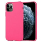 Forcell iPhone 11 Pro Slim Fit Liquid Θήκη Σιλικόνης - Pink