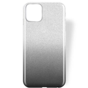 Forcell iPhone 11 Pro Bling Θήκη Σιλικόνης - Silver Black