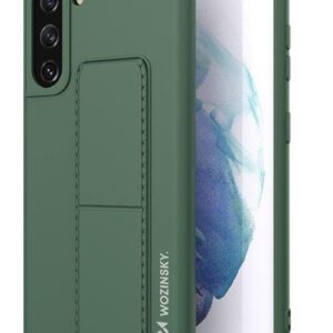 Wozinsky Samsung Galaxy S21 5G Kickstand Case Θήκη Σιλικόνης - Dark Green