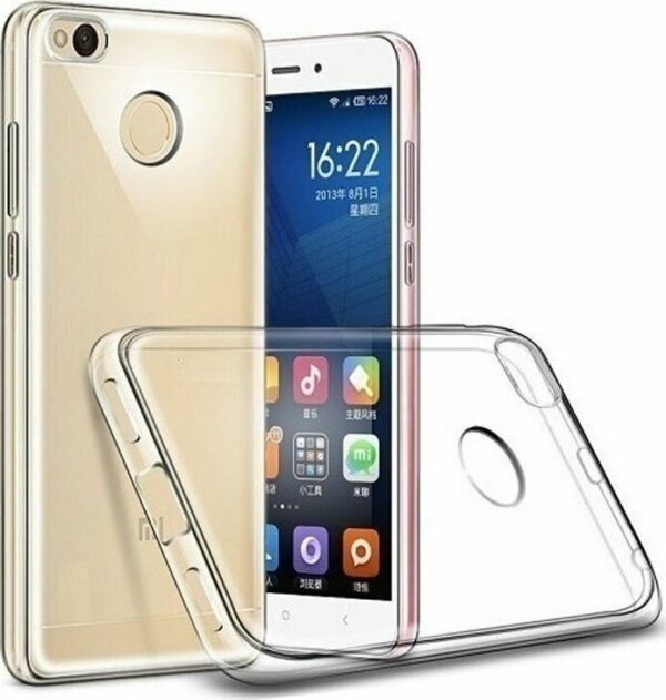 Θήκη Xiaomi Redmi 4X Σιλικόνης Διάφανη TPU Silicone Case 1mm Transparent