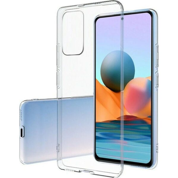Θήκη Xiaomi Redmi Note 10 5G / Poco M3 Pro 5G Σιλικόνης Διάφανη TPU Silicone Case 1mm Transparent
