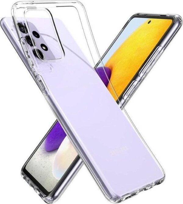 Samsung Galaxy A72 4G / A72 5G Θήκη Σιλικόνης Διάφανη TPU Silicone Case 1mm Transparent