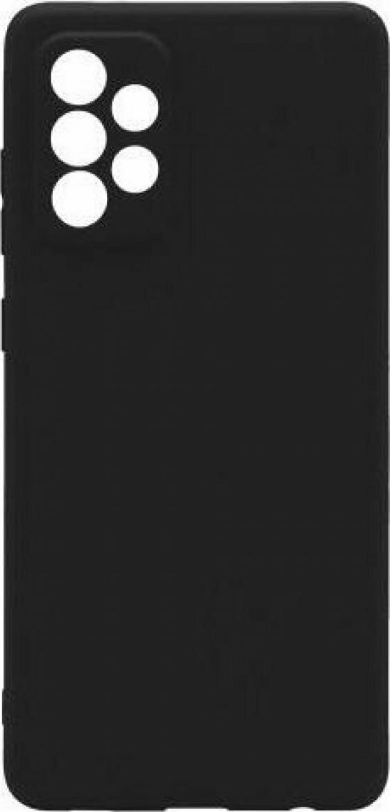Samsung Galaxy A72 4G / A72 5G Θήκη Σιλικόνης Μαύρη Matt TPU Silicone Case Black