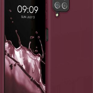 Θήκη Samsung Galaxy A22 4G / M32 4G Σιλικόνης Μπορντώ Matt TPU Silicone Case Bordeaux