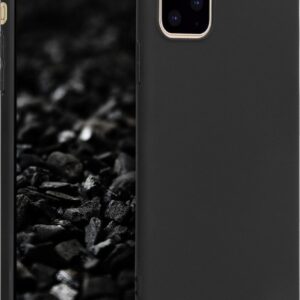 Θήκη iPhone 11 Pro Σιλικόνης Μαύρη Matt TPU Silicone Case Black