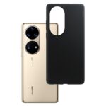 Θήκη Huawei P50 Pro Σιλικόνης Μαύρη Matt TPU Silicone Case Black
