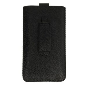 Universal Θήκη Πουγκί Μαύρη για Κινητά έως 6.5'' Pouch Telone Deko Size 17 Black