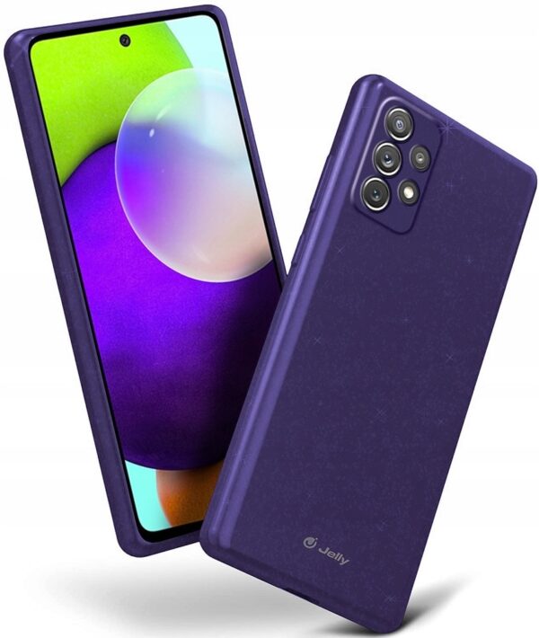Samsung Galaxy A72 4G / A72 5G Θήκη Σιλικόνης Μωβ Jelly Silicone Case Purple