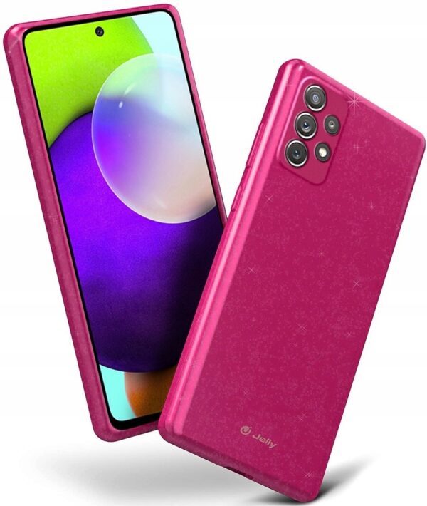 Samsung Galaxy A72 4G / A72 5G Θήκη Σιλικόνης Ροζ Jelly Silicone Case Pink