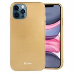 Θήκη iPhone 12 Pro Max Σιλικόνης Χρυσή Jelly Silicone Case Gold