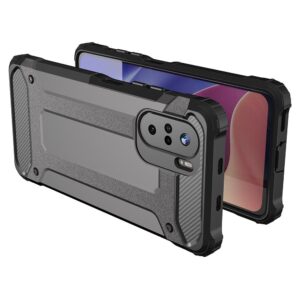 Θήκη Xiaomi Poco F3 / Mi 11i Μαύρη Hybrid Armor Case Black