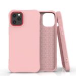 Θήκη iPhone 12 / 12 Pro Σιλικόνης Ροζ Soft Color Silicone Case Pink