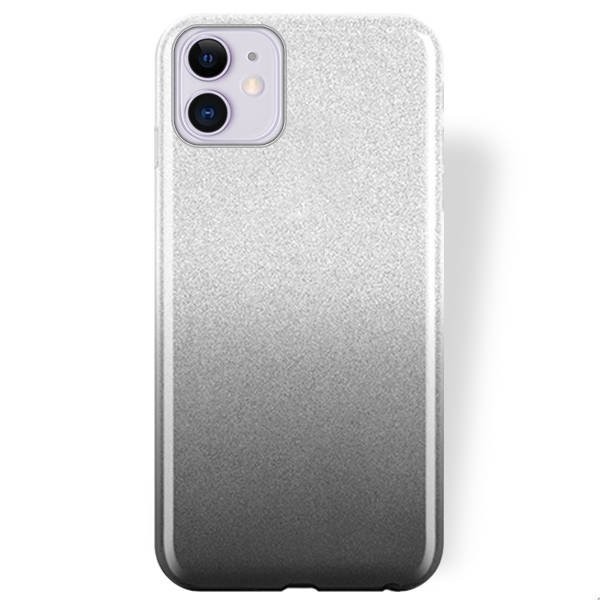 Θήκη iPhone 12 / 12 Pro Σιλικόνης Μαύρη Bling Silicone Case Black