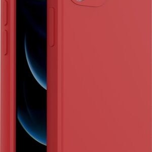 Θήκη iPhone 12 mini Σιλικόνης Κόκκινη Wozinsky Color Case Silicone Flexible Durable Case Red
