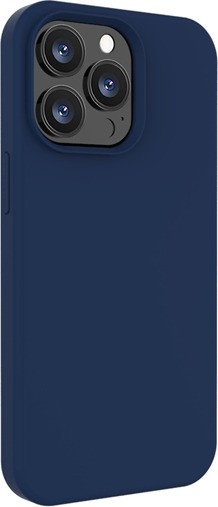 Θήκη iPhone 13 Pro Max Σιλικόνης Μπλε Slim Fit Liquid Silicone Case Blue