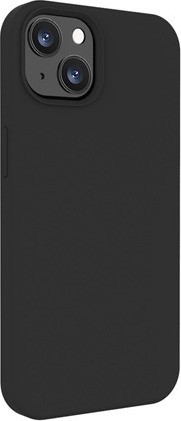 Θήκη iPhone 13 mini Σιλικόνης Μαύρη Slim Fit Liquid Silicone Case Black