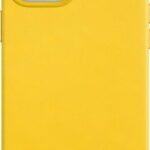 Θήκη iPhone 12 mini Κίτρινη Eco Leather Case Yellow