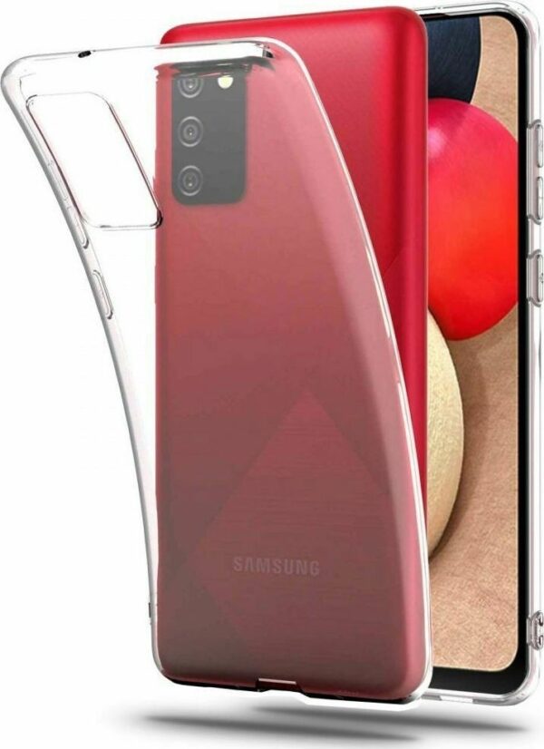 Θήκη Samsung Galaxy A02s Σιλικόνης Διάφανη TPU Silicone Case 0.75mm Transparent