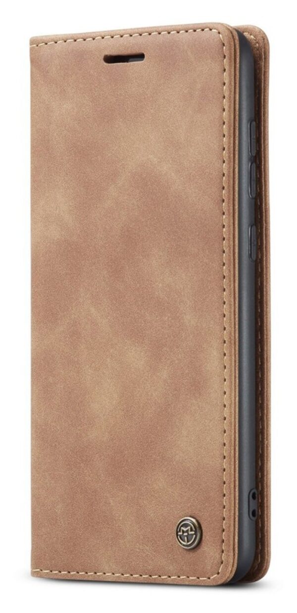 CaseMe 013 Samsung Galaxy S21 5G Multifunctional Horizontal Flip Θήκη Βιβλίο - Brown