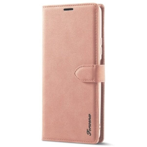 Forwenw Xiaomi Mi 11i / Poco F3 F1 Series Matte Strong Magnetism Θήκη Βιβλίο - Pink Forwenw Xiaomi Mi 11i / Poco F3 F1 Series Matte Strong Magnetism Θήκη Βιβλίο - Pink