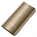 Tel1 Xiaomi Mi 10 Lite 5G Clear View Θήκη Βιβλίο - Gold