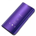 Tel1 Xiaomi Mi 10 Lite 5G Clear View Θήκη Βιβλίο - Purple